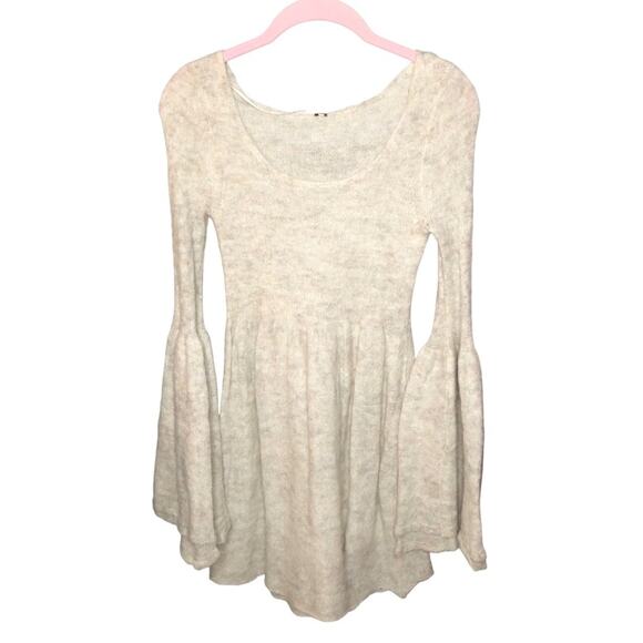 Free People Juliet Babydoll Dress Ivory Size XS - Picture 1 of 3